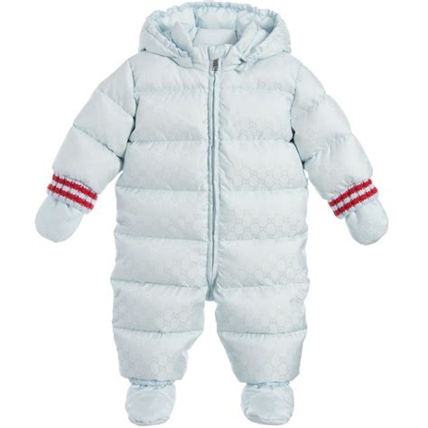 gucci newborn baby set|Gucci baby snowsuit.